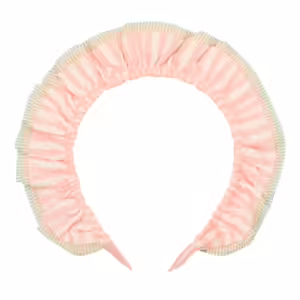 Bandolete | Stripe Ruffle | Pink Multi