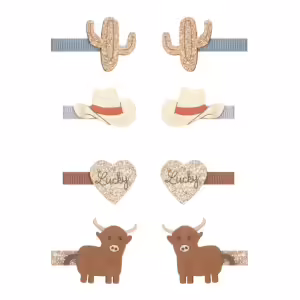 Pack 8 mini ganchos | Cowboy | Multi