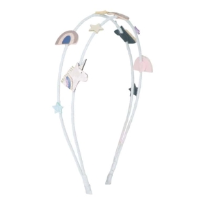 Bandolete Dupla | Celeste Unicorn | Grey