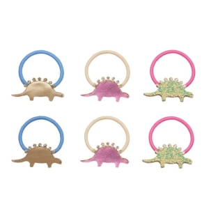 Pack 6 mini elásticos | Dino Diva | Bright Multi