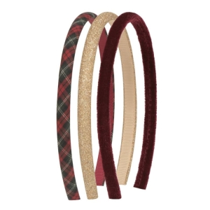 Pack 3 bandoletes | Tartan | Red