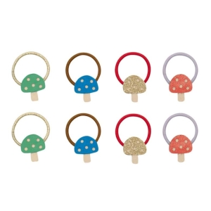Pack 8 mini elásticos | Toadstool | Multi
