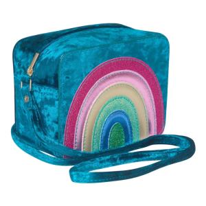 Mala | Radiant Rainbow Velvet | Teal Multi