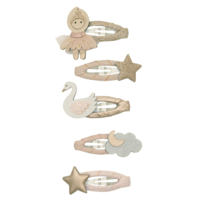 Pack 5 mini ganchos | Ballerina | Pink Multi