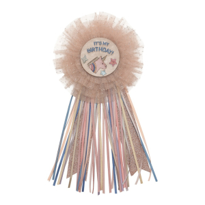 Crachá | Unicorn Birthday  | Neutral