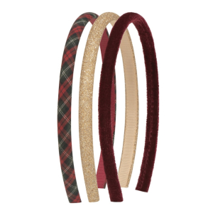 Pack 3 bandoletes | Tartan | Red